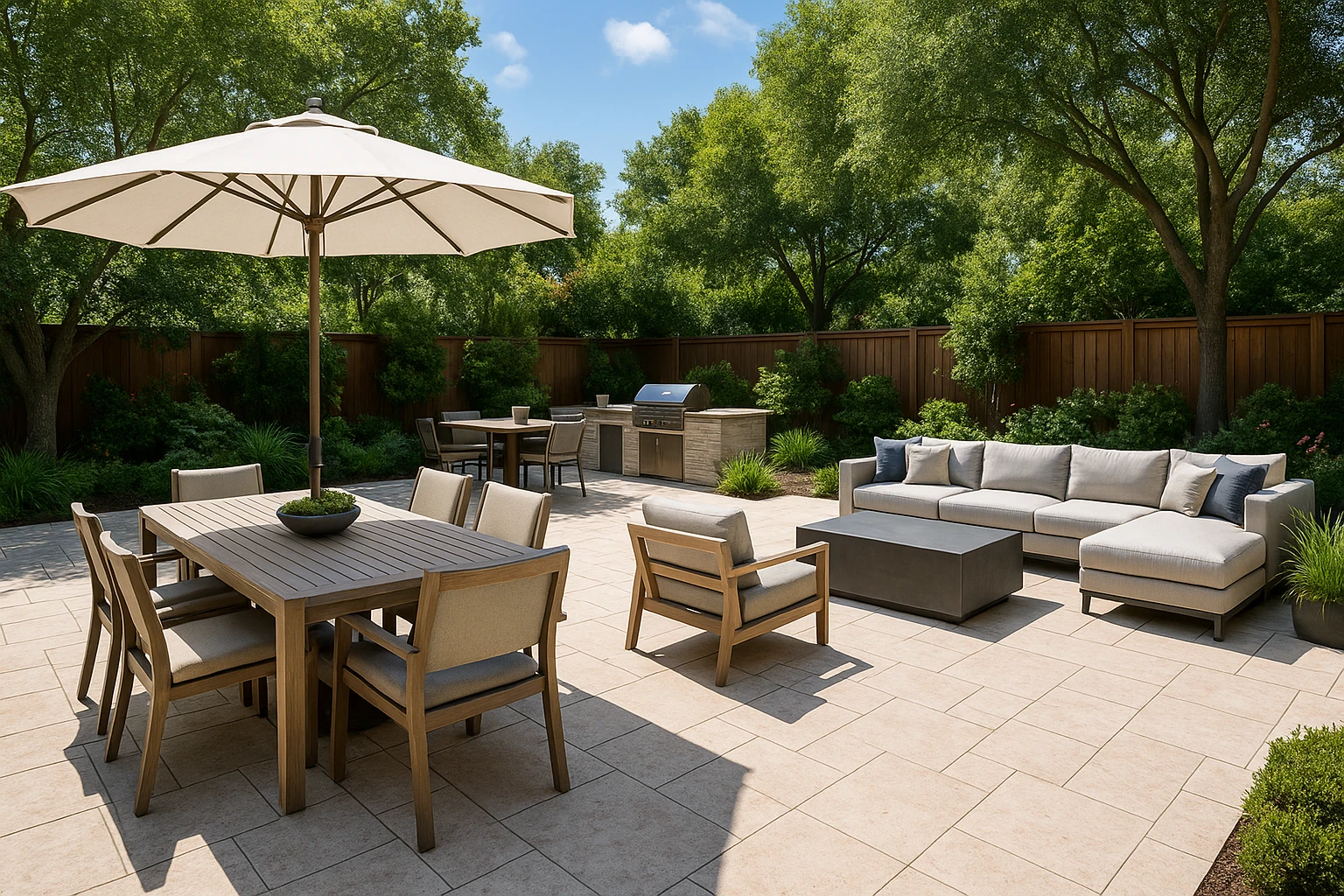 Kansas City Patio Construction - Entertainment Space